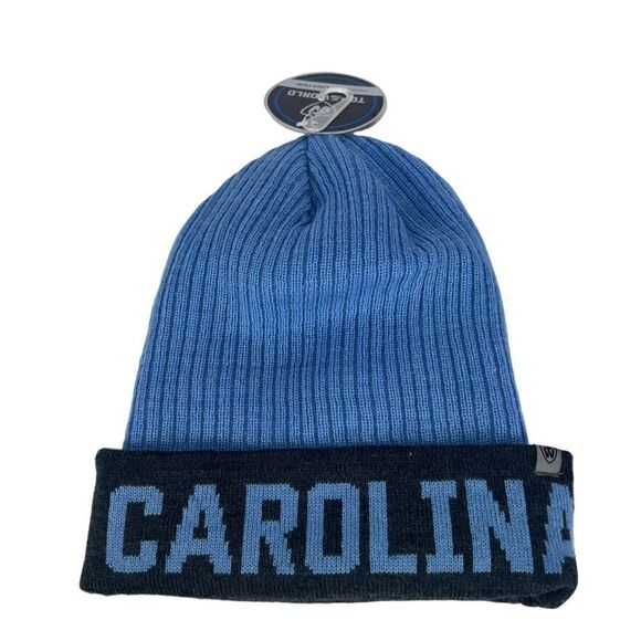Top of the World Carolina Tar Heels Beanie Blue / Navy OS - Picture 2 of 4